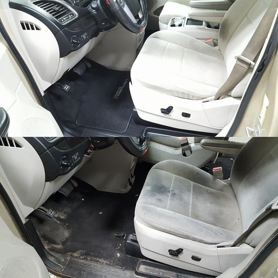Dodge Grand Caravan detailed by Velocity Shine